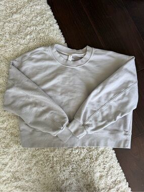 Lululemon Perfectly Oversized Cropped Crew